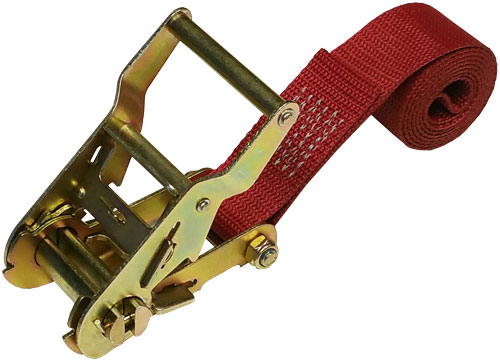 1.5 INCH CINCH-STRAP RATCHET 4 FT RED